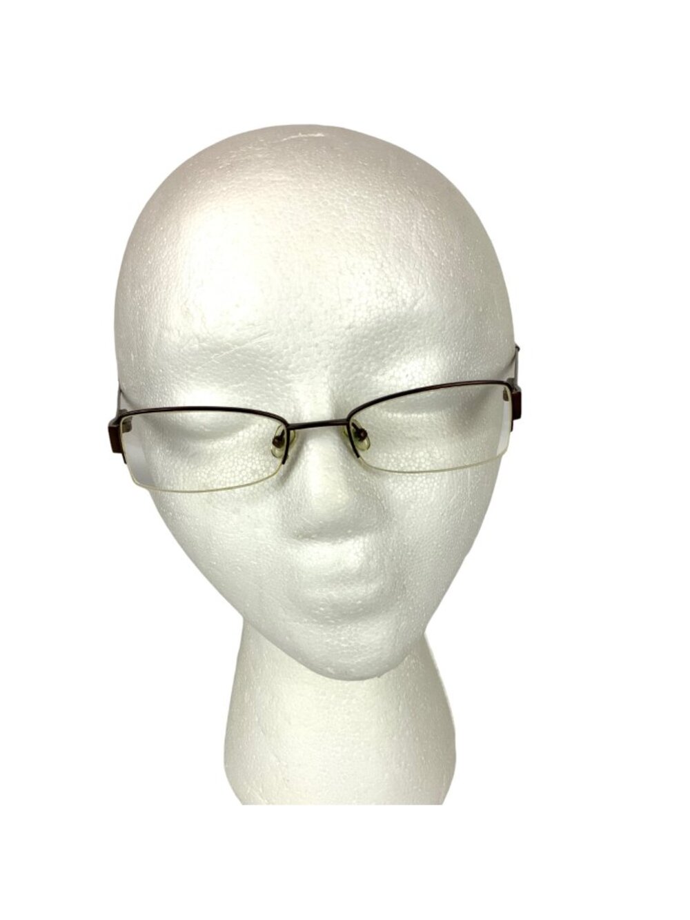 Guess Eyeglasses Frames Half Rim GU 1482 Brown Mocha 50 19 135